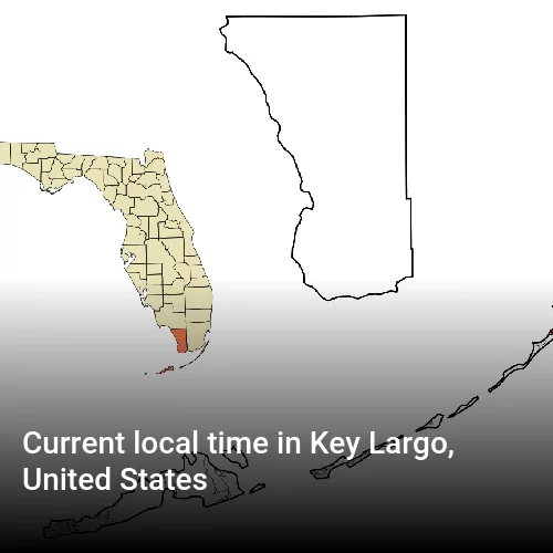 Current local time in Key Largo, United States