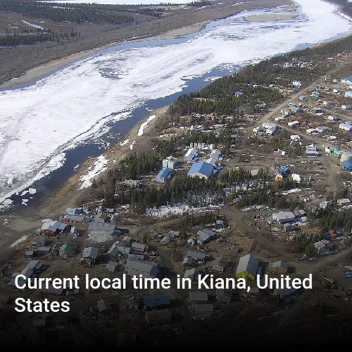 Current local time in Kiana, United States