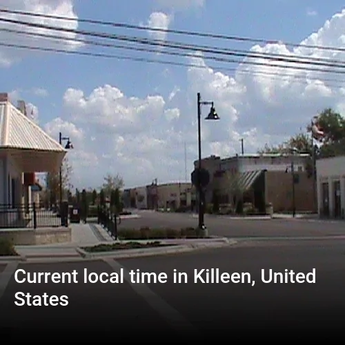 Current local time in Killeen, United States