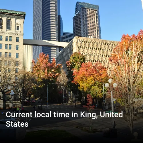 Current local time in King, United States