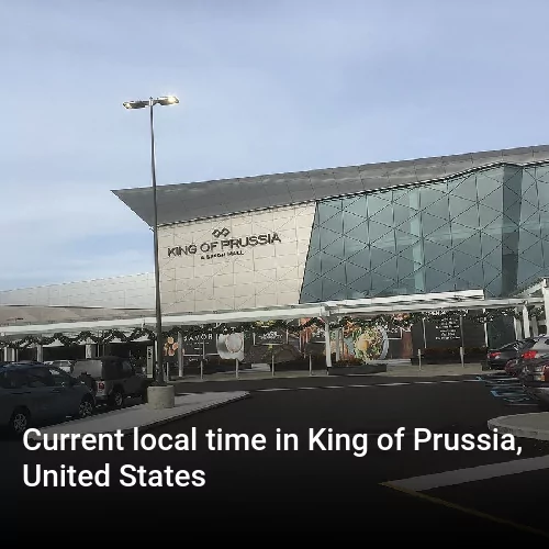 Current local time in King of Prussia, United States