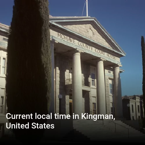 Current local time in Kingman, United States