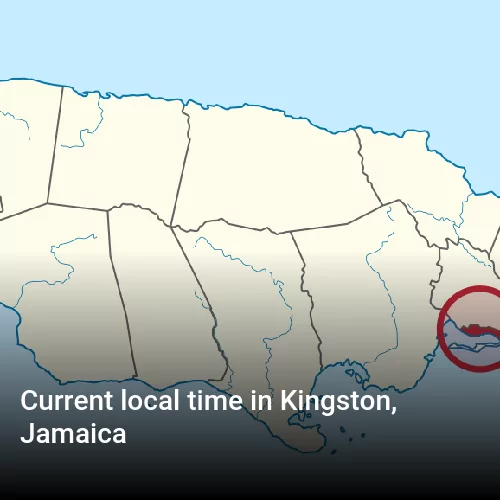 Current local time in Kingston, Jamaica