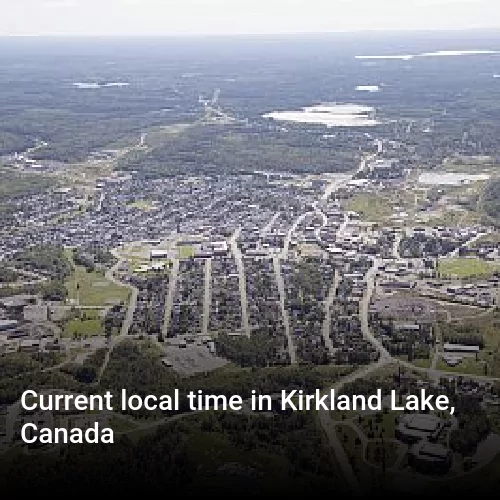 Current local time in Kirkland Lake, Canada