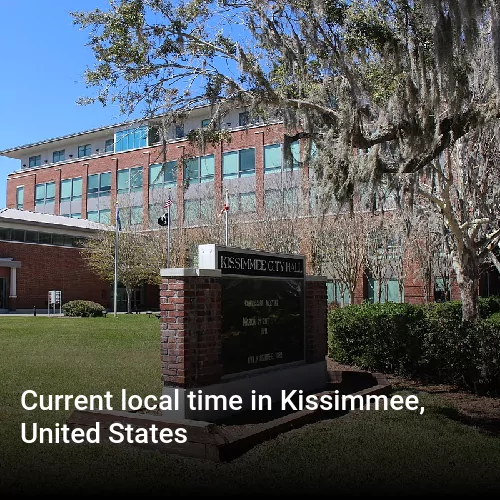 Current local time in Kissimmee, United States