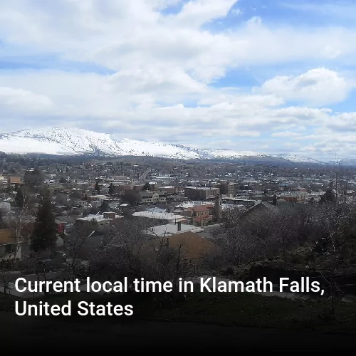 Current local time in Klamath Falls, United States