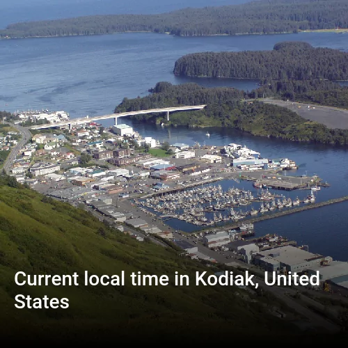 Current local time in Kodiak, United States
