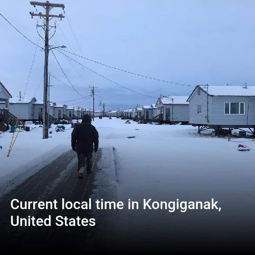 Current local time in Kongiganak, United States