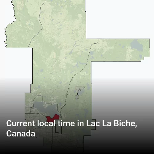 Current local time in Lac La Biche, Canada