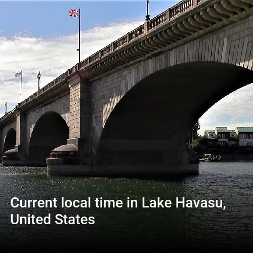 Current local time in Lake Havasu, United States