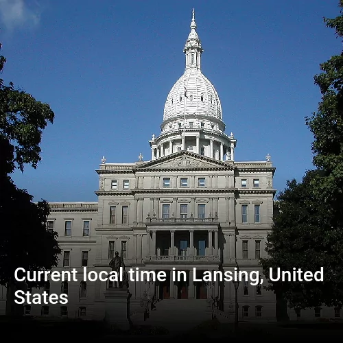 Current local time in Lansing, United States
