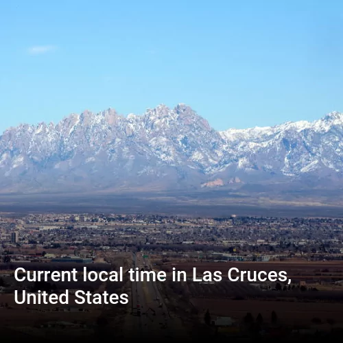 Current local time in Las Cruces, United States
