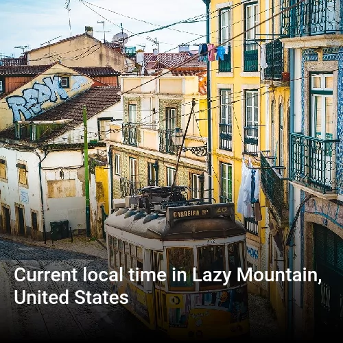 Current local time in Lazy Mountain, United States