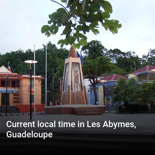 Current local time in Les Abymes, Guadeloupe