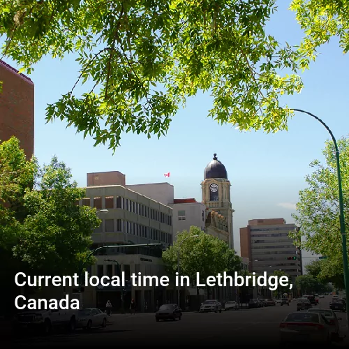 Current local time in Lethbridge, Canada