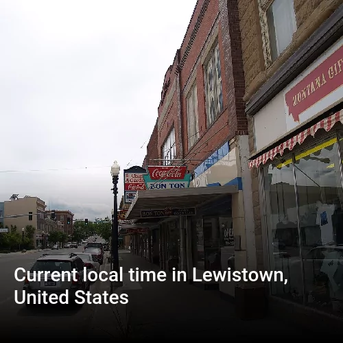 Current local time in Lewistown, United States