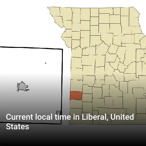 Current local time in Liberal, United States