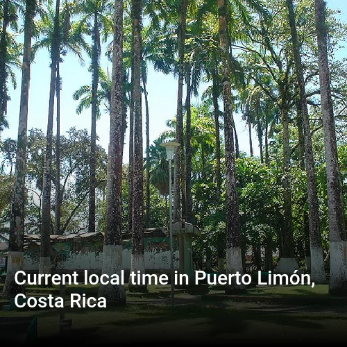 Current local time in Puerto Limón, Costa Rica
