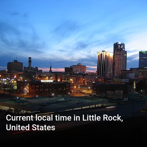 Current local time in Little Rock, United States