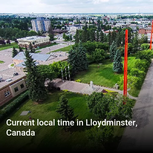Current local time in Lloydminster, Canada