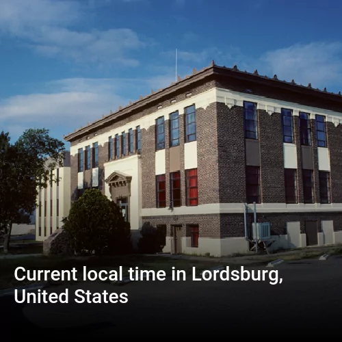 Current local time in Lordsburg, United States