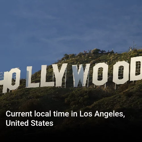 Current local time in Los Angeles, United States