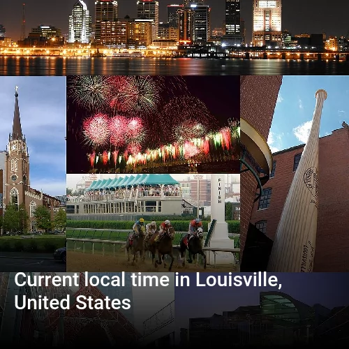Current local time in Louisville, United States
