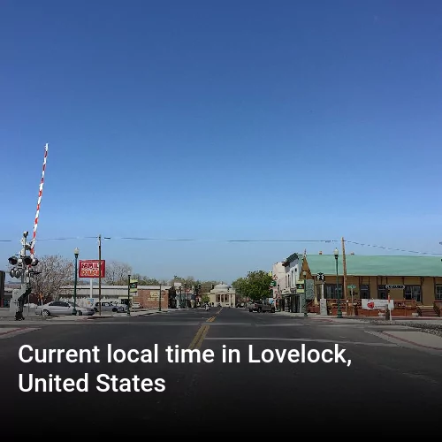 Current local time in Lovelock, United States