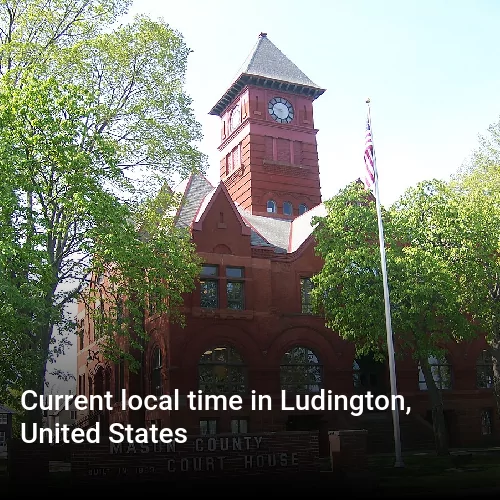 Current local time in Ludington, United States