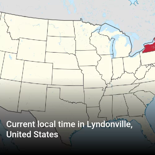 Current local time in Lyndonville, United States