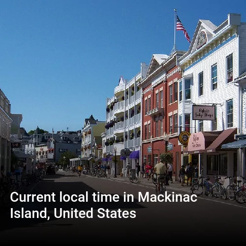 Current local time in Mackinac Island, United States