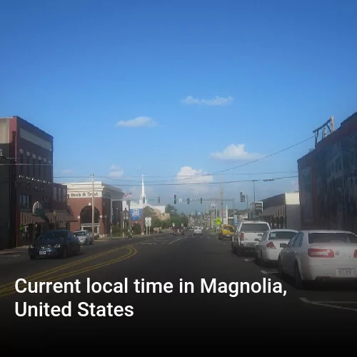 Current local time in Magnolia, United States