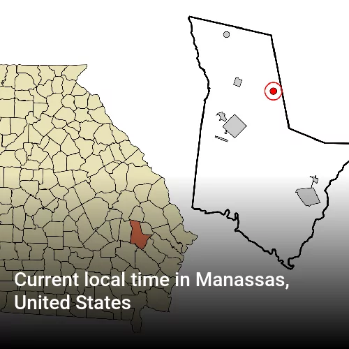 Current local time in Manassas, United States