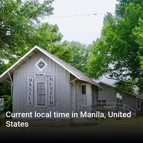 Current local time in Manila, United States