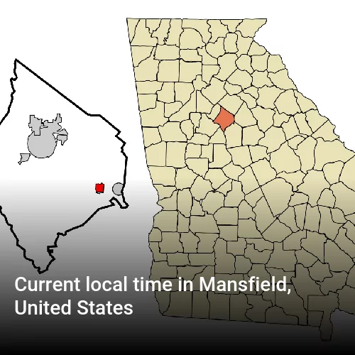 Current local time in Mansfield, United States