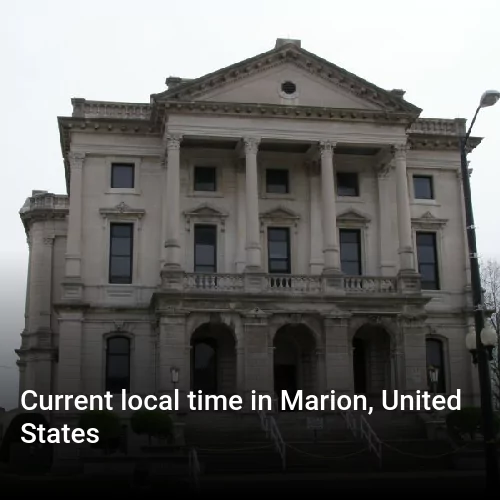 Current local time in Marion, United States