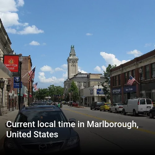 Current local time in Marlborough, United States