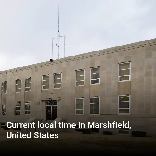 Current local time in Marshfield, United States