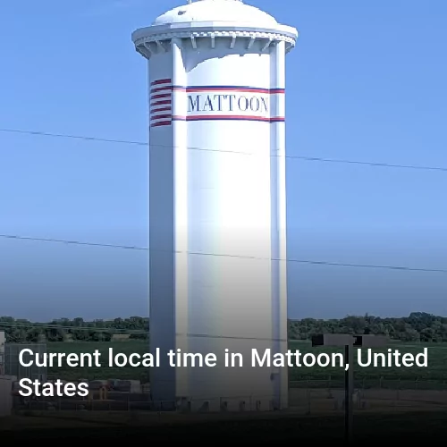 Current local time in Mattoon, United States