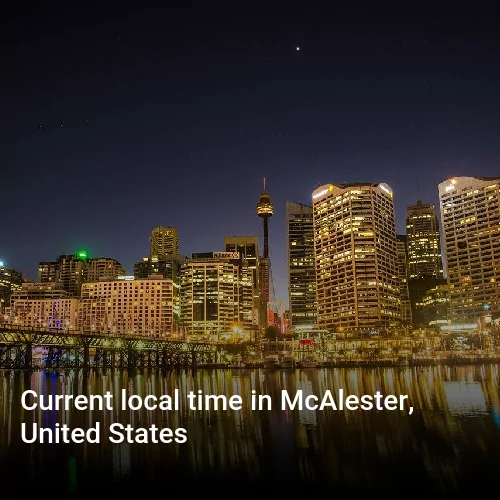 Current local time in McAlester, United States