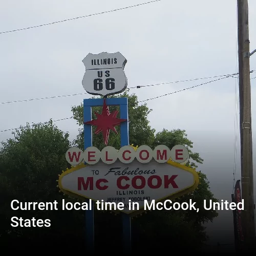 Current local time in McCook, United States