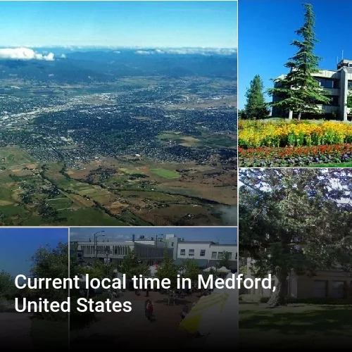 Current local time in Medford, United States
