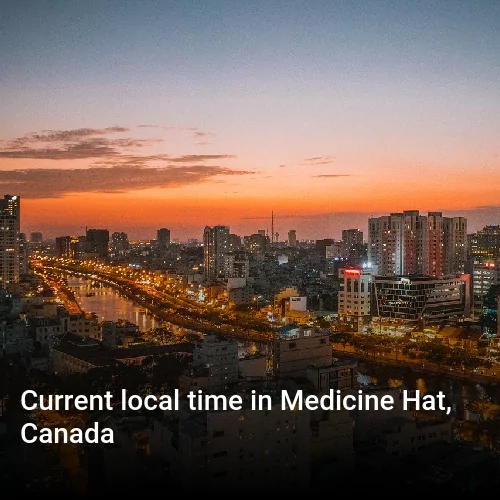 Current local time in Medicine Hat, Canada