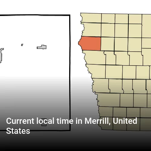Current local time in Merrill, United States