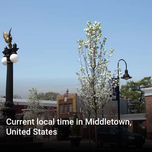 Current local time in Middletown, United States