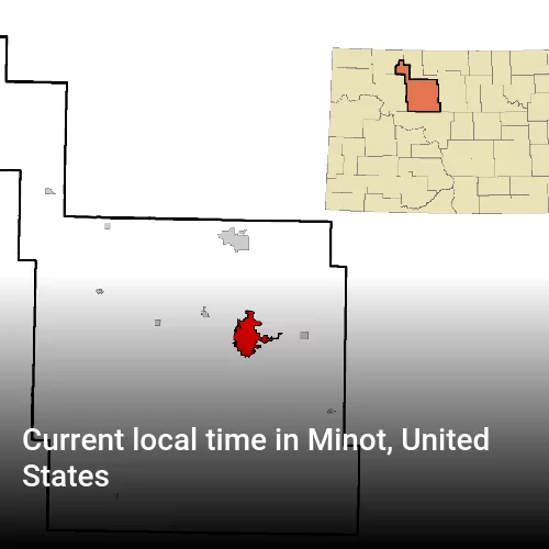 Current local time in Minot, United States
