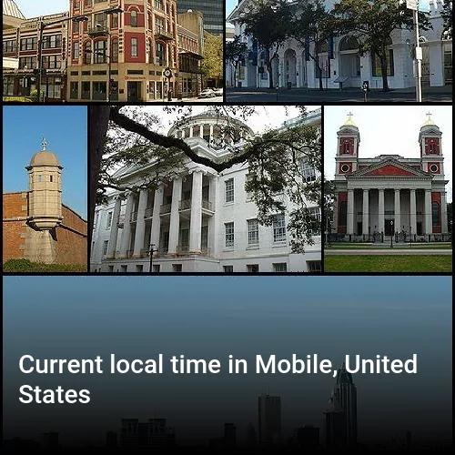 Current local time in Mobile, United States