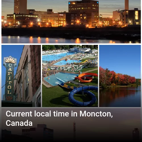 Current local time in Moncton, Canada