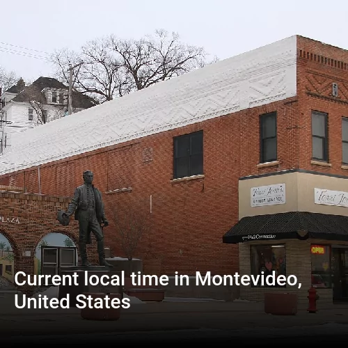 Current local time in Montevideo, United States