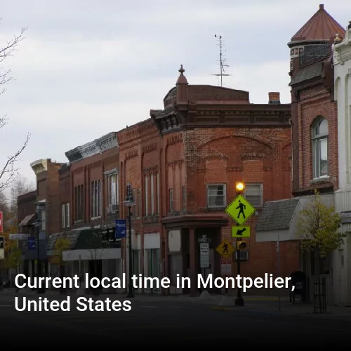 Current local time in Montpelier, United States